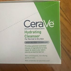 Cerave Hydrating Cleanser For Normal To Dry Skin 15 bottles Great For Travel